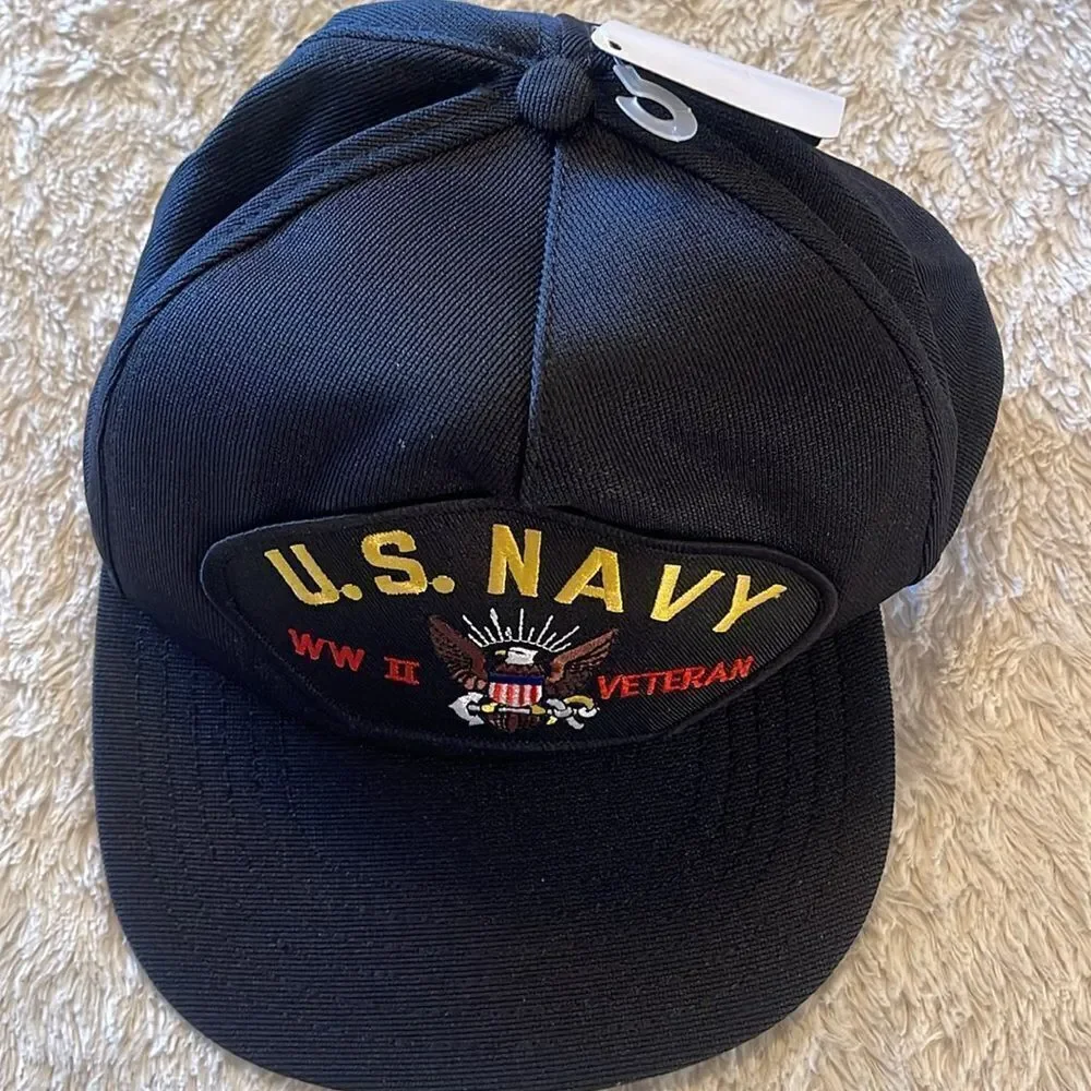 NWT US Navy WW II veteran hat